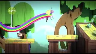 Adventure Time Level Kit at 60fps - LittleBigPlanet 3 (April 13th 2015 Debug Build)
