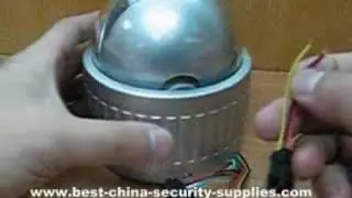 CCD Pan-tilt Dome Camera for CCTV Professional