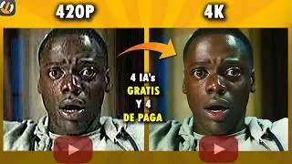 TODOS los MEJORADORES de VIDEO con IA recopilados en 5 minutos (2024)