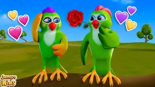 Main Toota Main toota I मैं तोता Hindi Nursery Rhymes | Jamure Kids
