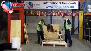 Packing an Antique Rocking Horse for International Removals