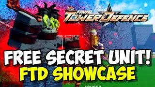 Free Secret Unit Gyutaro 6 Star is BUSTED OP! | Final Tower Defense Showcase