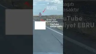 EHLİYET SINAVI SORULARI/ #ehliyetebruhoca #direksiyon #ehliyetsınavı #trafik #ehliyetsorulari