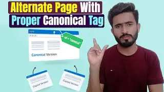 How to Fix Alternate Page With Proper Canonical Tag in WordPress | Google Search Console Issue