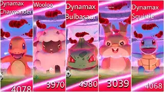 HERE🤯 ALL dynamax raid ( MAX BATTLES ) in pokemon go.