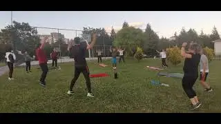 Caner Hocayla Parkta Spor