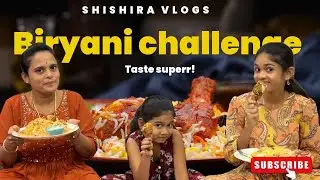 Biryani challenge🔥🤤 #shishiravlogs #comedy #explore #viral #biryani #shishira #challange #funnyvideo