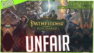 Pathfinder Kingmaker - UNFAIR Difficulty Intro (Inquisitor, Sacred Huntsmaster)