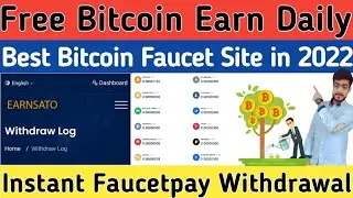 Free Bitcoin faucet in 2022|claim free bitcoin|Earn free bitcoin|make money online|earn money online