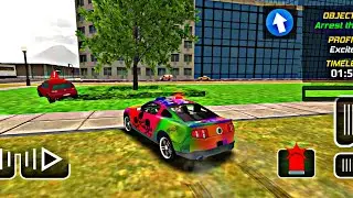 new police car 🚨🚔 police car chase cop simulator New android gameplay