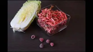салат из пекинской капусты с очень вкусным соусом!/постный/веган