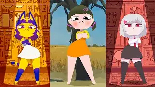 최면술 Vs Squid Game Vs Ankha Dance Battle #최면술 #squid #ankha