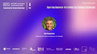 Opening Keynote: Unlocking Our Human Advantage | DECODE Innovation Conference 2023