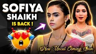 Sofiya Shaikh का बड़ा Comeback 🔥 Uncut Webseries से मचाएंगी बवाल | Sheru 1st Uncut With Shakespeare