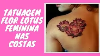 TATUAGEM FEMENINA NAS COSTAS