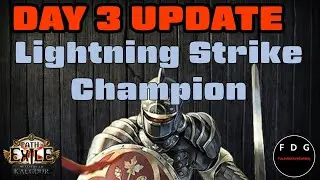 Atlas Clear & First 2 Voidstones Day 3 Lightning Strike Champion POE 3.25