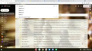 How to search for emails in your inbox