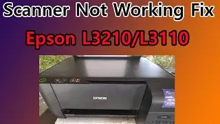 Not Scanning But Printing Epson L3210 Fix || How To Fix Scanner Problem in Epson Printer