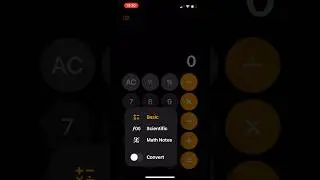 New Calculator features  | iOS 18 beta