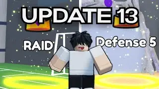 New DEFENSE 5 and RAIDS In Anime Evolution Simulator