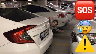 Arel Efe Otoparkta Kayboldu Hiçbiryerde Bulamadık Yoksa Arabaya mı Binmiş | Eğlenceli Çocuk Videosu