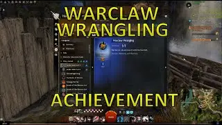 GW2 - Locate Lost Cub/Warclaw Wrangling Achievement ("Diplomacy and Discovery" Chapter)