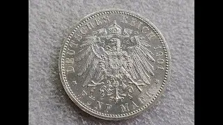 GERMANY UNC. 5 mark 1901 - 200 years