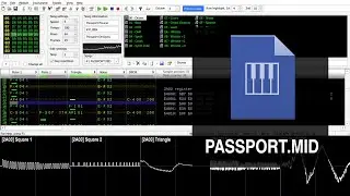 [NES Cover] PASSPORT.MID (Passport Please) - Windows MIDI