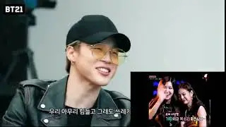 bts reaction to Rose & jennie (chaennie) _ Reload // Fmv