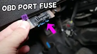 FORD EDGE OBD DIAGNOSTICS PORT FUSE LOCATION REPLACEMENT. OBD DIAGNOSTICS LINK NOT WORKING