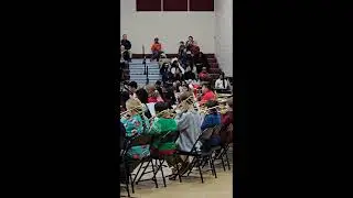 James's first band concert