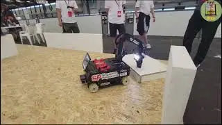 Mobile robot (pick and place test) with arm