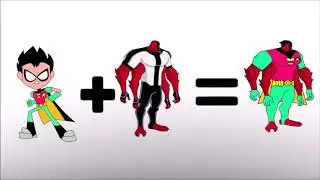 Teen titans Go!  Robin transforms Ben 10 Alien-bowser12345