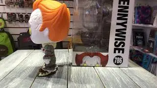 Обзор Фигурки Funko POP Пеннивайз с корабликом: Оно (Pennywise with Boat: It 786) Original 27 см.