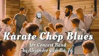 Karate Chop Blues For Band -  Grade 1 - Midi Realization