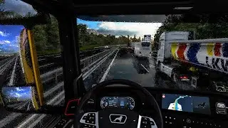 Ultra Realistic Graphics MOD for ETS2 1.47 | Max Settings | RTX 4070 Ti | No Reshade | 4K Cinematic