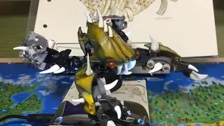 Обзор на мою Лего Бионикл Самоделку:Подводный Рахи Lego Bionicle MOC review