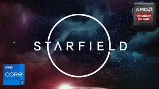 Starfield Gameplay with i7 4770 and RX 6600 8Gb (Ultra Setting)