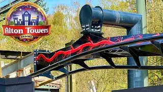 Alton Towers Nemesis Construction Update - 3rd May 2023