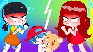 어몽어스 오징어 게임 Squid Game  Bad Girl Squid Game Doll   FRIDAY NIGHT FUNKIN