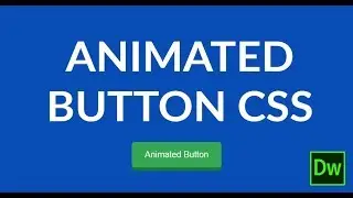 How to Create an Animated Button using CSS and HTML