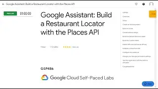 Google Assistant Build a Restaurant Locator with the Places API | Quicklabs |