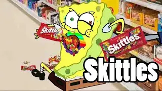 Skittle Meme Spongebob -Meme Mentom