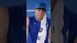Stafford a big CJ Stroud fan 👏 #rams #shorts #nfl