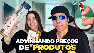 Adivinhando preços de produtos da minha namorada (Com bala misteriosa)