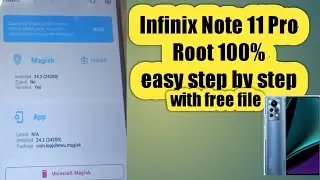Infinix Note 11Pro Root and Bootloader unlock Done | how to root infinix note 11 Pro