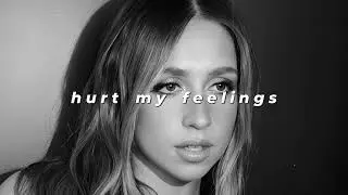 tate mcrae - hurt my feelings (slowed + reverb)