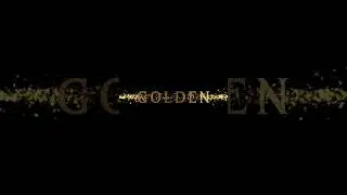 create golden text reveal animation in after effects #aftereffects #motiondesign #textanimation