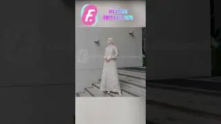 S205 Baju Dress Le Khari Reva Dress Busui Gamis