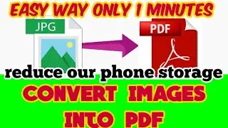 how to convert image to pdf in phone Tamil | convert photo to pdf | pdf converter | profound skills